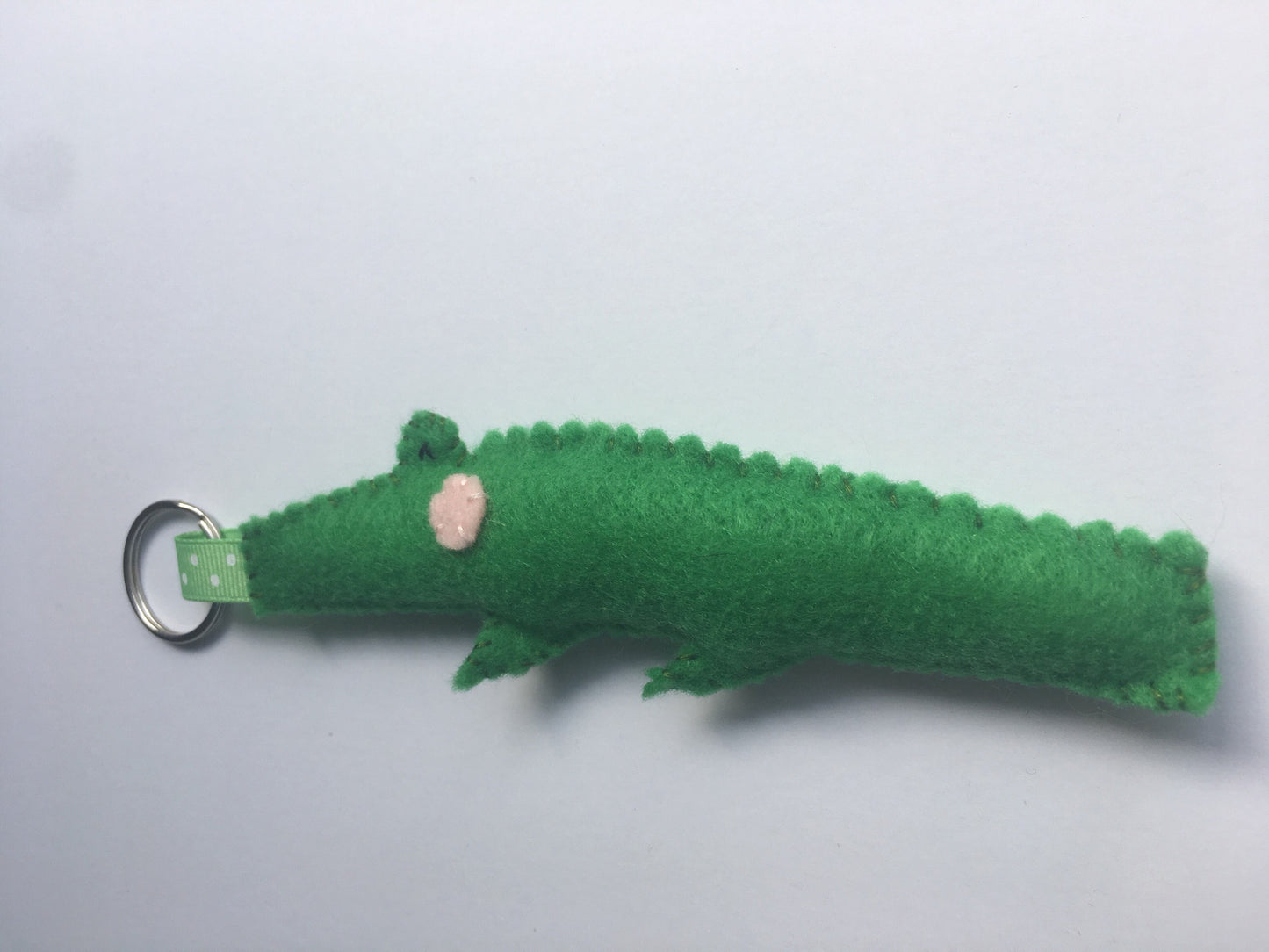 Felt Alligator Crocodile Stuffed Keychain