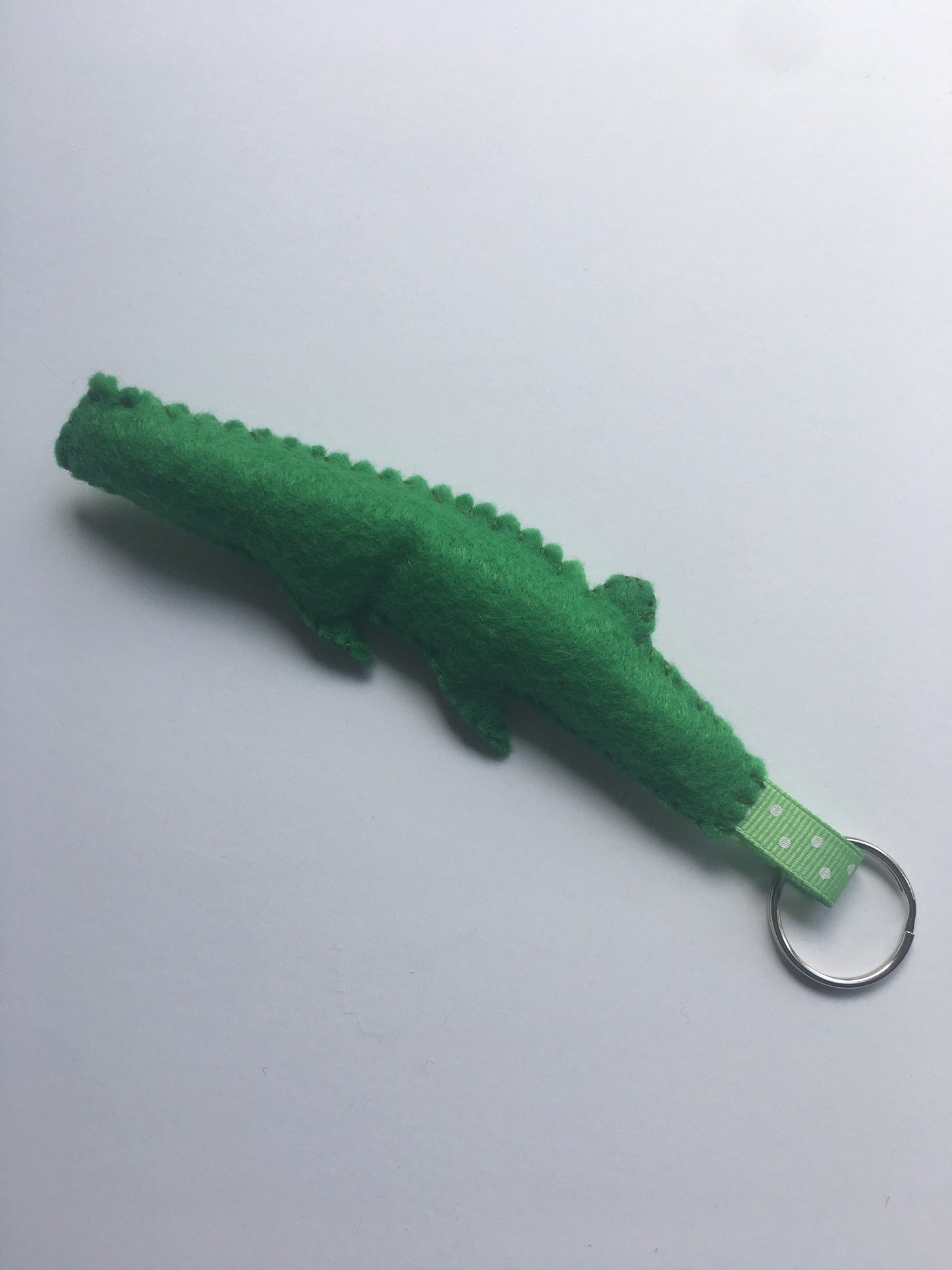 Felt Alligator Crocodile Stuffed Keychain